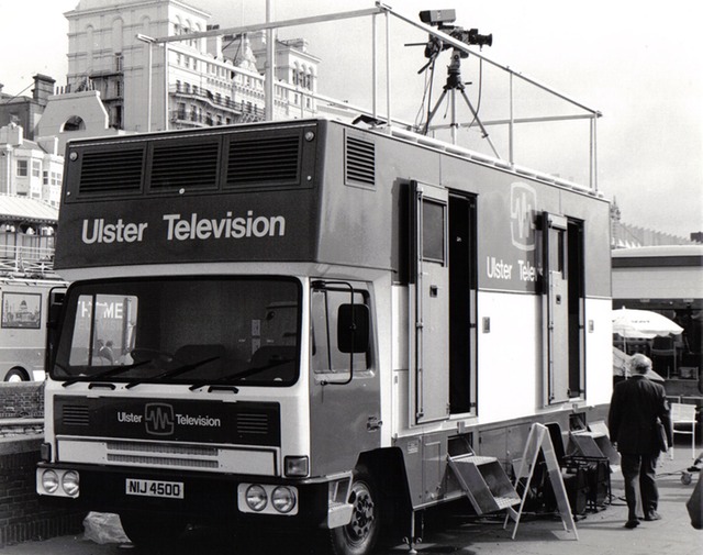 Ulster TV truck in Brighton 1